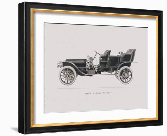 Car Type H-The Vintage Collection-Framed Giclee Print