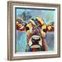 Carabelle the Cow-Jenn Seeley-Framed Art Print
