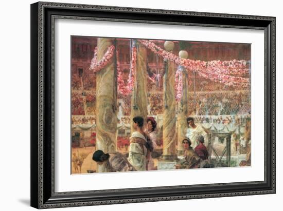 Caracalla and Geta-Sir Lawrence Alma-Tadema-Framed Art Print