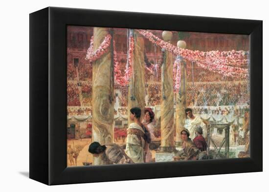 Caracalla and Geta-Sir Lawrence Alma-Tadema-Framed Stretched Canvas