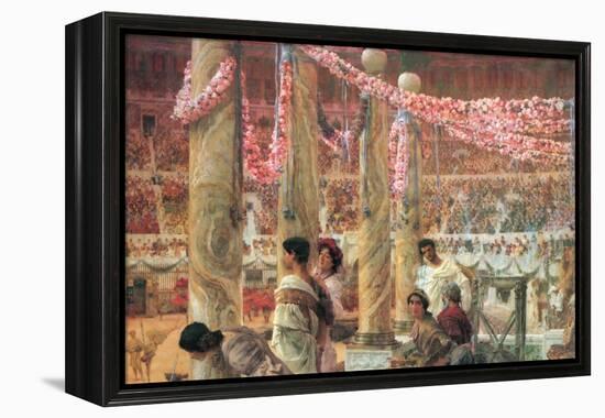 Caracalla and Geta-Sir Lawrence Alma-Tadema-Framed Stretched Canvas