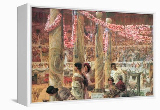 Caracalla and Geta-Sir Lawrence Alma-Tadema-Framed Stretched Canvas