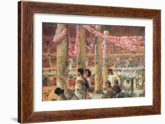 Caracalla and Geta-Sir Lawrence Alma-Tadema-Framed Premium Giclee Print