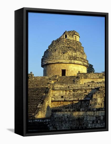 Caracol Astronomical Observatory, Chichen Itza Ruins, Maya Civilization, Yucatan, Mexico-Michele Molinari-Framed Premier Image Canvas