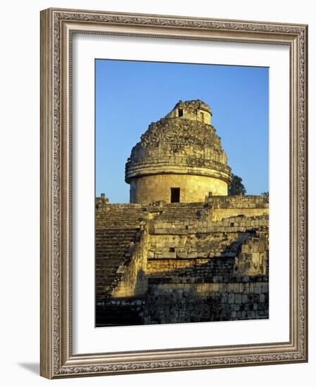 Caracol Astronomical Observatory, Chichen Itza Ruins, Maya Civilization, Yucatan, Mexico-Michele Molinari-Framed Photographic Print