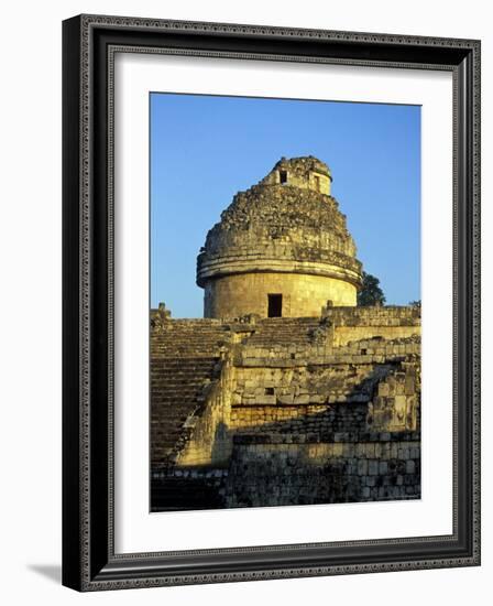 Caracol Astronomical Observatory, Chichen Itza Ruins, Maya Civilization, Yucatan, Mexico-Michele Molinari-Framed Photographic Print