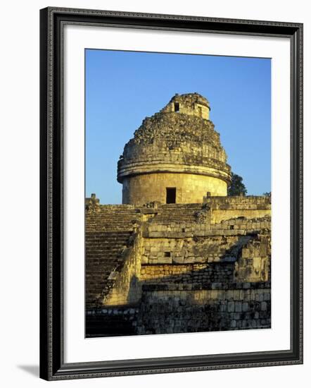 Caracol Astronomical Observatory, Chichen Itza Ruins, Maya Civilization, Yucatan, Mexico-Michele Molinari-Framed Photographic Print