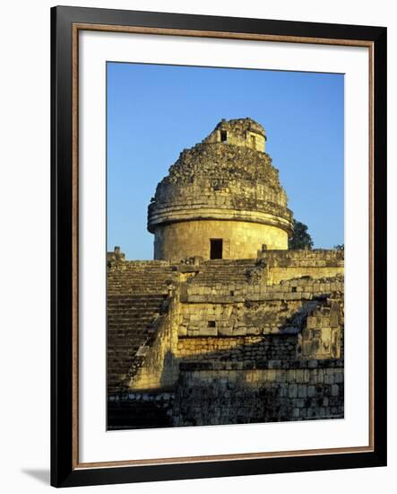 Caracol Astronomical Observatory, Chichen Itza Ruins, Maya Civilization, Yucatan, Mexico-Michele Molinari-Framed Photographic Print