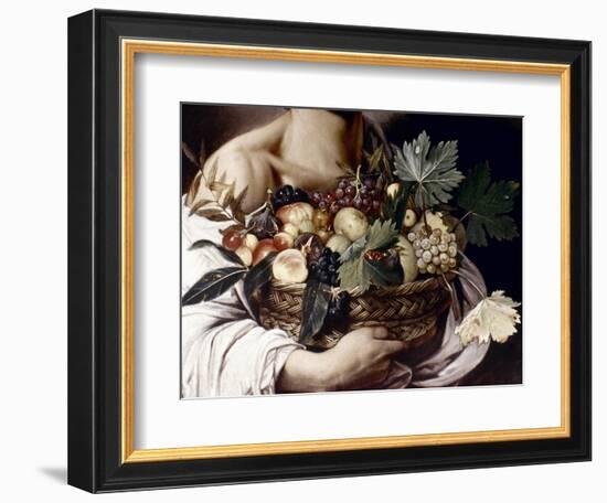 Caravaggio: Fruit-Caravaggio-Framed Giclee Print