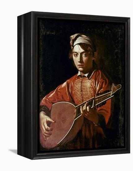 Caravaggio: Luteplayer-Caravaggio-Framed Premier Image Canvas