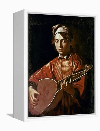 Caravaggio: Luteplayer-Caravaggio-Framed Premier Image Canvas