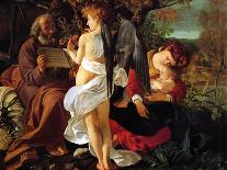 The Calling of St. Matthew, C.1598-1601-Caravaggio-Giclee Print