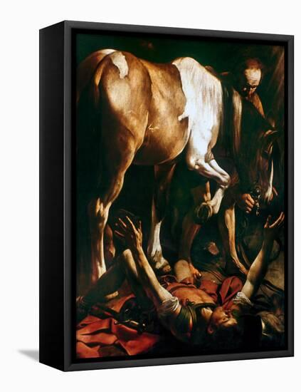 Caravaggio: Stpaul-Caravaggio-Framed Premier Image Canvas