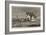 Caravan Arriving at a Well Near Thebes, Egypt-null-Framed Giclee Print