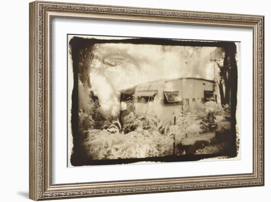 Caravan deep in the woods, Queensland, Australia-Theo Westenberger-Framed Photographic Print