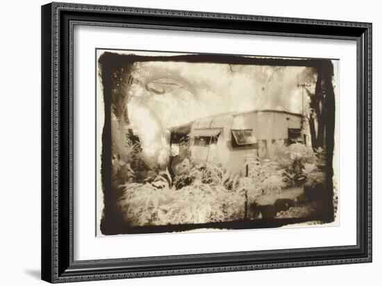 Caravan deep in the woods, Queensland, Australia-Theo Westenberger-Framed Photographic Print