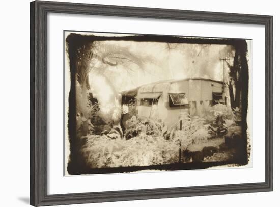 Caravan deep in the woods, Queensland, Australia-Theo Westenberger-Framed Photographic Print