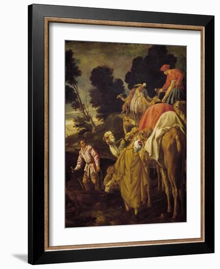 Caravan of Camels-Pedro Orrente-Framed Giclee Print