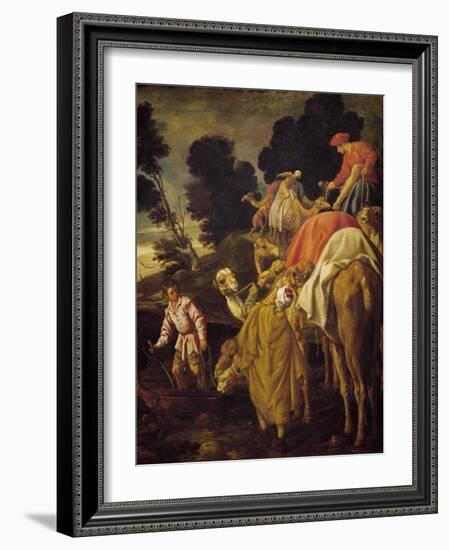 Caravan of Camels-Pedro Orrente-Framed Giclee Print