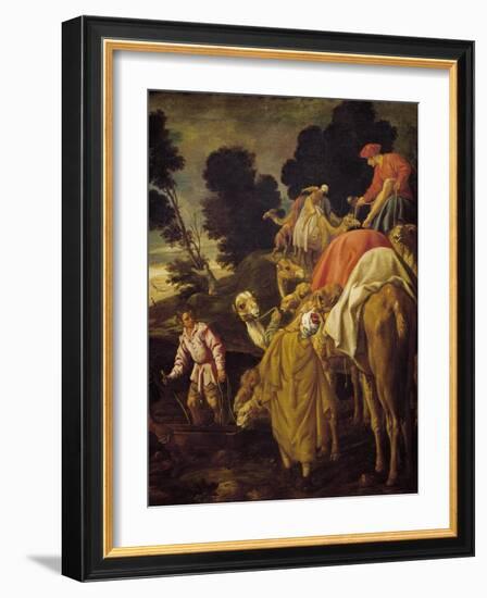 Caravan of Camels-Pedro Orrente-Framed Giclee Print