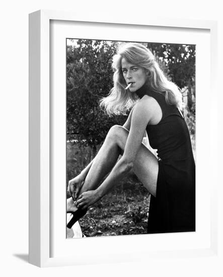 Caravan to Vaccares, Charlotte Rampling, 1974-null-Framed Photo