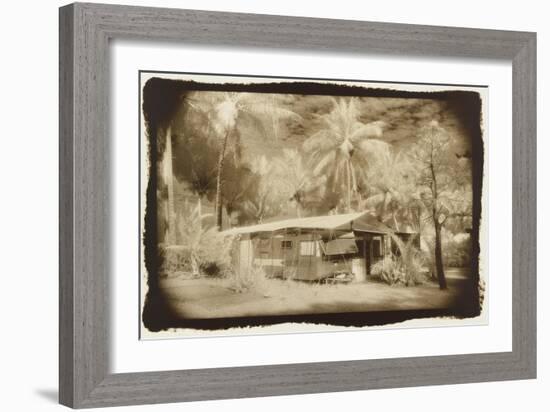 Caravan under awning, Queensland, Australia-Theo Westenberger-Framed Art Print