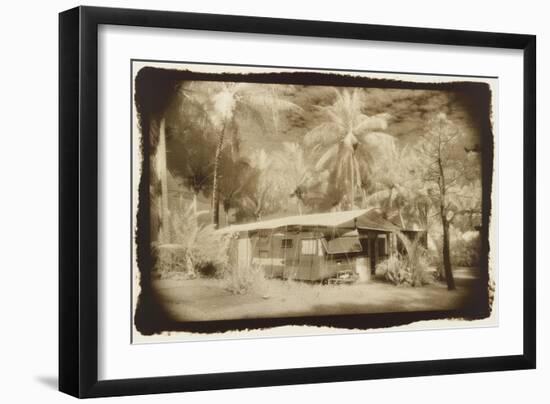 Caravan under awning, Queensland, Australia-Theo Westenberger-Framed Art Print