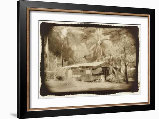 Caravan under awning, Queensland, Australia-Theo Westenberger-Framed Art Print