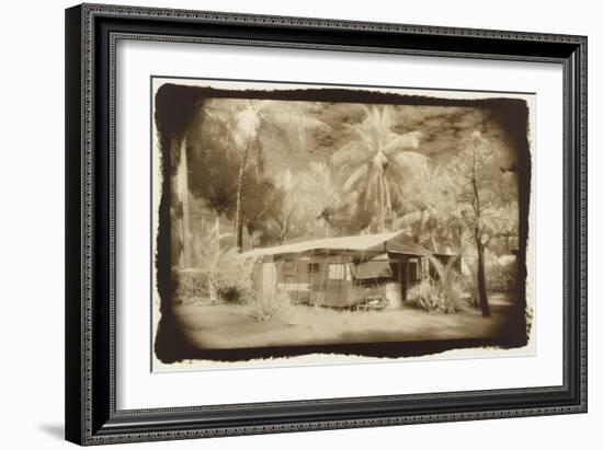 Caravan under awning, Queensland, Australia-Theo Westenberger-Framed Art Print