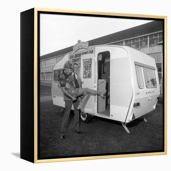 Caravan Winners, Rotherham, South Yorkshire, 1972-Michael Walters-Framed Premier Image Canvas