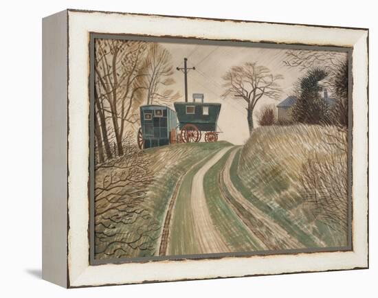 Caravans, 1936-Eric Ravilious-Framed Premier Image Canvas