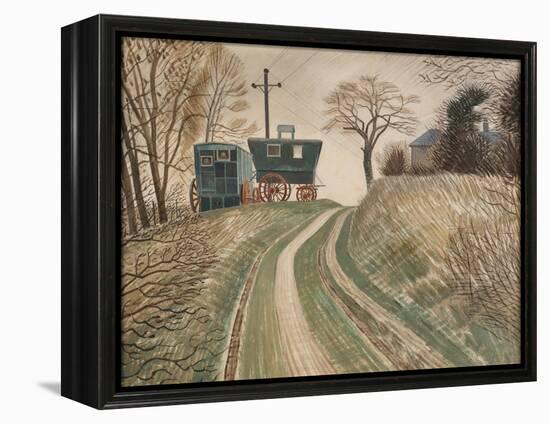 Caravans, 1936-Eric Ravilious-Framed Premier Image Canvas