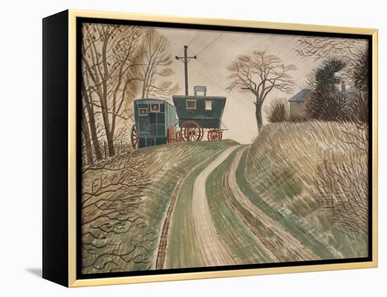 Caravans, 1936-Eric Ravilious-Framed Premier Image Canvas