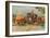 Caravans Encampment of Gypsies-Vincent van Gogh-Framed Art Print