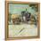 Caravans Encampment of Gypsies-Vincent van Gogh-Framed Premier Image Canvas