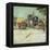 Caravans Encampment of Gypsies-Vincent van Gogh-Framed Premier Image Canvas