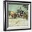 Caravans Encampment of Gypsies-Vincent van Gogh-Framed Giclee Print