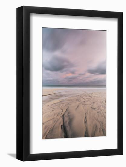 Carbis Bay Beach at Dawn, St. Ives, Cornwall, England, United Kingdom, Europe-Mark Doherty-Framed Premium Photographic Print