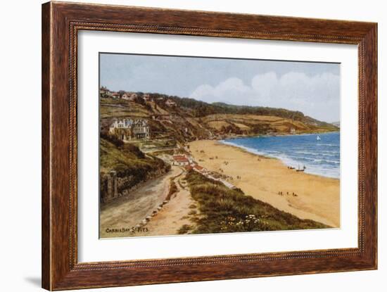 Carbis Bay, St Ives-Alfred Robert Quinton-Framed Giclee Print