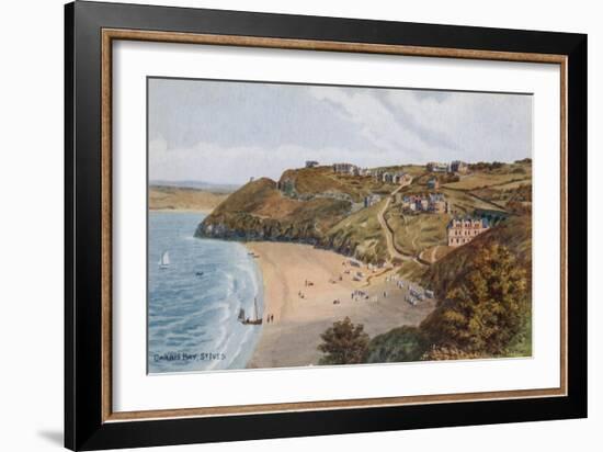 Carbis Bay, St Ives-Alfred Robert Quinton-Framed Giclee Print