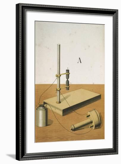 Carbon Microphone, 1882-null-Framed Giclee Print