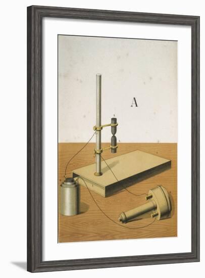 Carbon Microphone, 1882-null-Framed Giclee Print