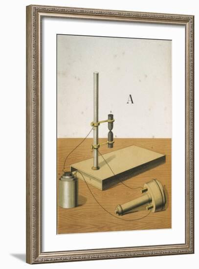 Carbon Microphone, 1882-null-Framed Giclee Print