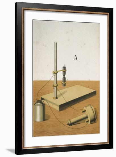 Carbon Microphone, 1882-null-Framed Giclee Print