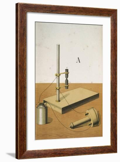 Carbon Microphone, 1882--Framed Giclee Print