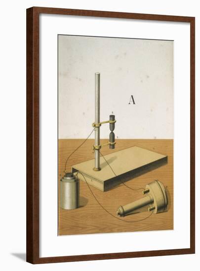 Carbon Microphone, 1882-null-Framed Giclee Print