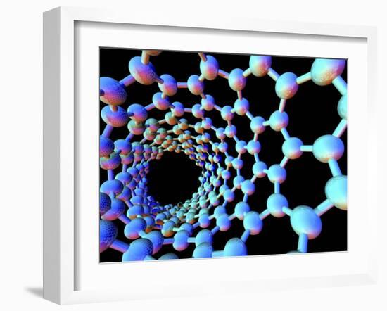 Carbon Nanotube-PASIEKA-Framed Photographic Print