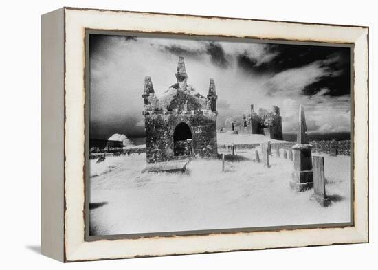 Carbury Castle and Graveyard, County Kildare, Ireland-Simon Marsden-Framed Premier Image Canvas