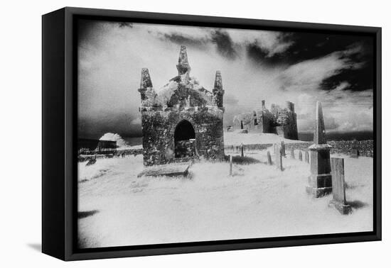 Carbury Castle and Graveyard, County Kildare, Ireland-Simon Marsden-Framed Premier Image Canvas