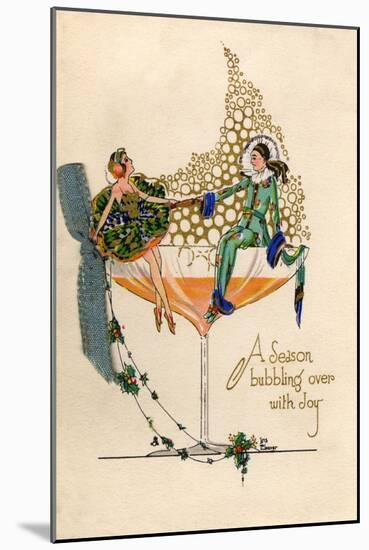 Card, Champagne-Iris Weaver-Mounted Art Print